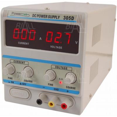 Zasilacz lab 305D 30V/5A DC LED PowerLab